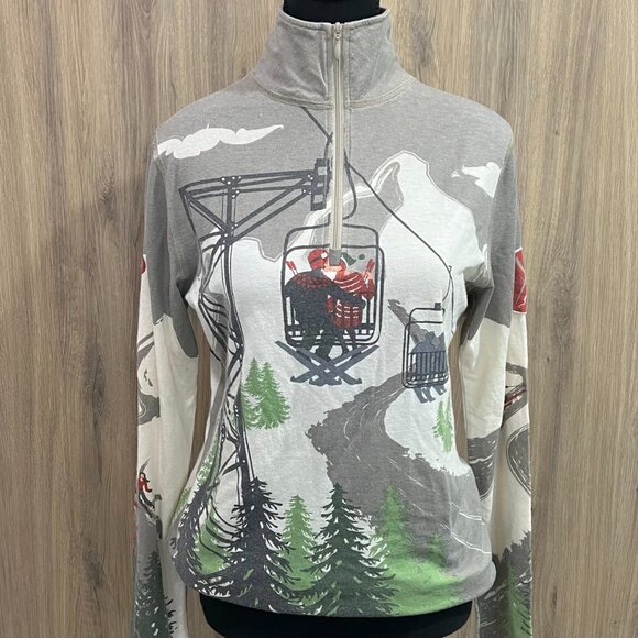 Neve Canadian Rockies Quarter Zip Sweater - Picture 2 of 10